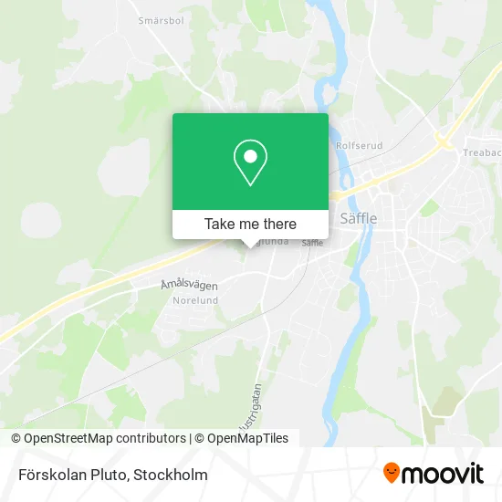 Förskolan Pluto map