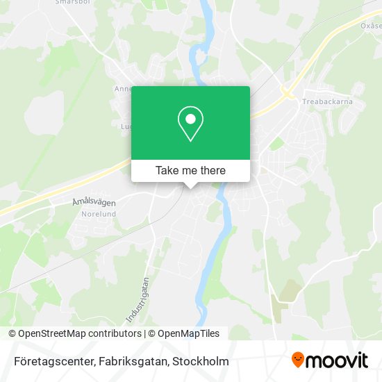Företagscenter, Fabriksgatan map