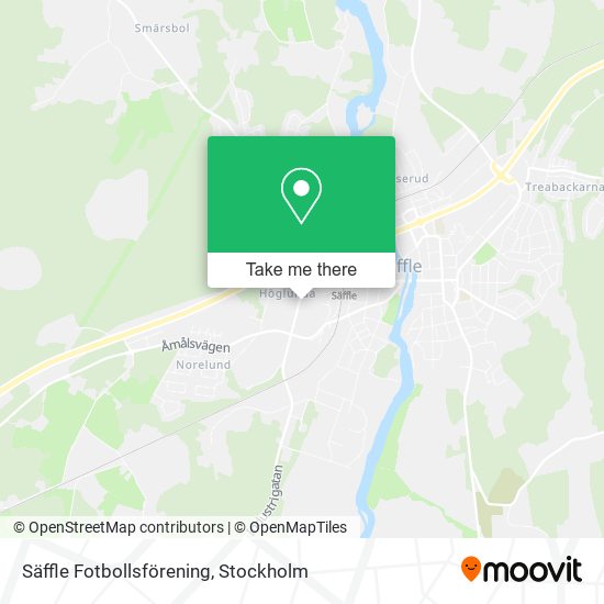 Säffle Fotbollsförening map