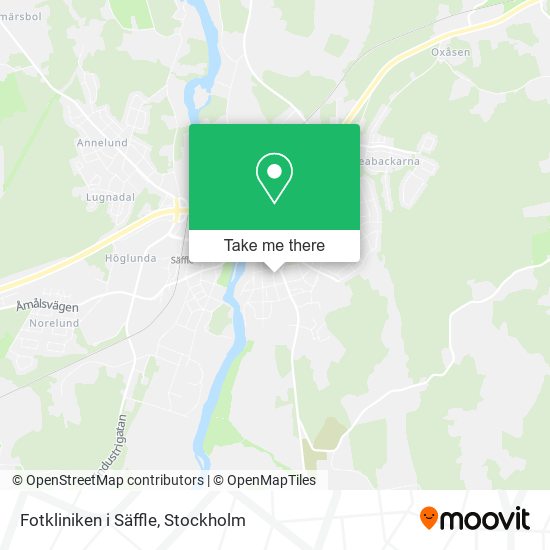 Fotkliniken i Säffle map