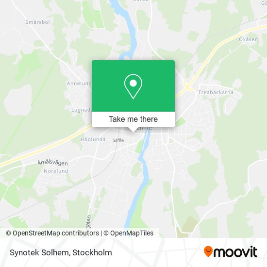 Synotek Solhem map