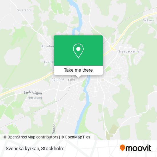 Svenska kyrkan map