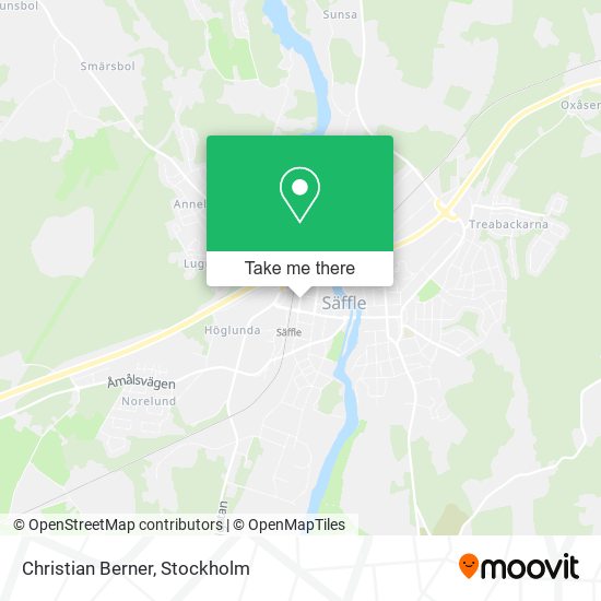 Christian Berner map