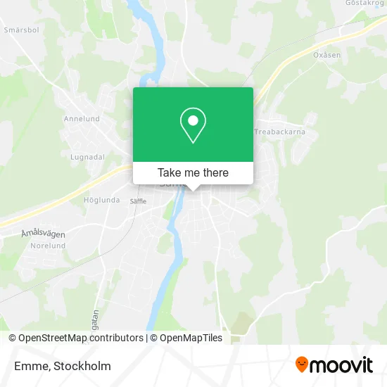 Emme map