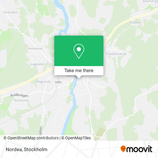 Nordea map