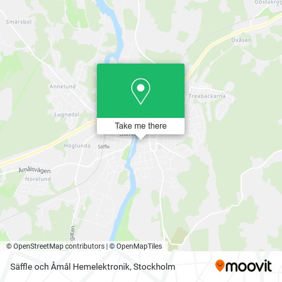 Säffle och Åmål Hemelektronik map