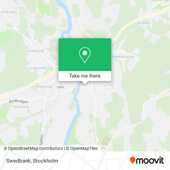 Swedbank map