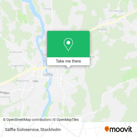 Säffle Golvservice map