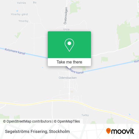 Segelströms Frisering map