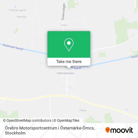 Örebro Motorsportcentrum i Östernärke-Ömcs map