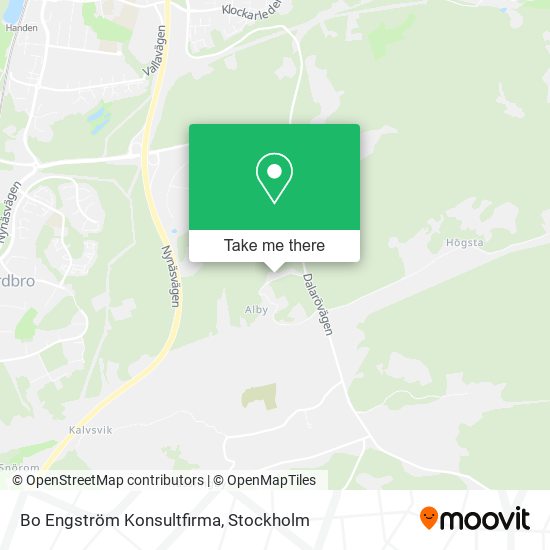 Bo Engström Konsultfirma map