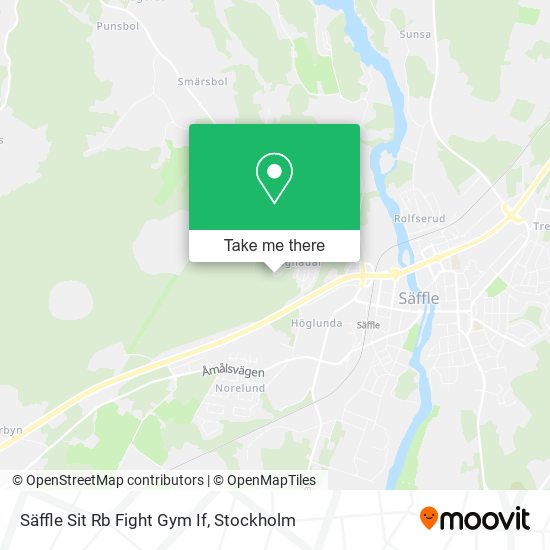 Säffle Sit Rb Fight Gym If map