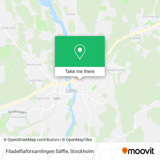 Filadelfiaförsamlingen Säffle map