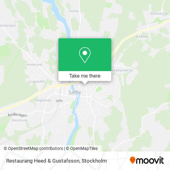 Restaurang Heed & Gustafsson map