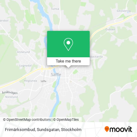 Frimärksombud, Sundsgatan map