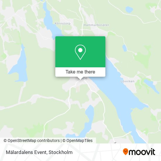 Mälardalens Event map