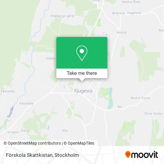 Förskola Skattkistan map