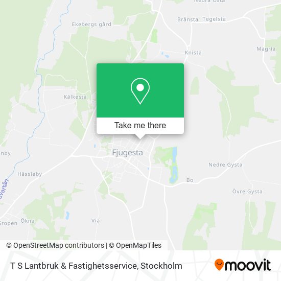 T S Lantbruk & Fastighetsservice map