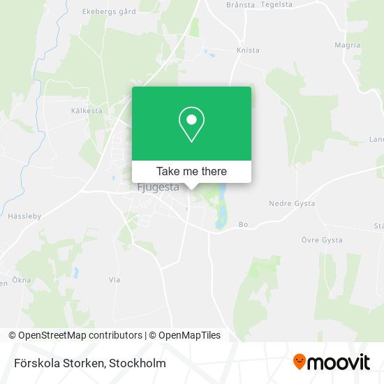 Förskola Storken map