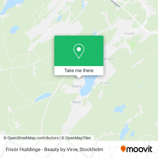 Frisör Huddinge - Beauty by Virve map