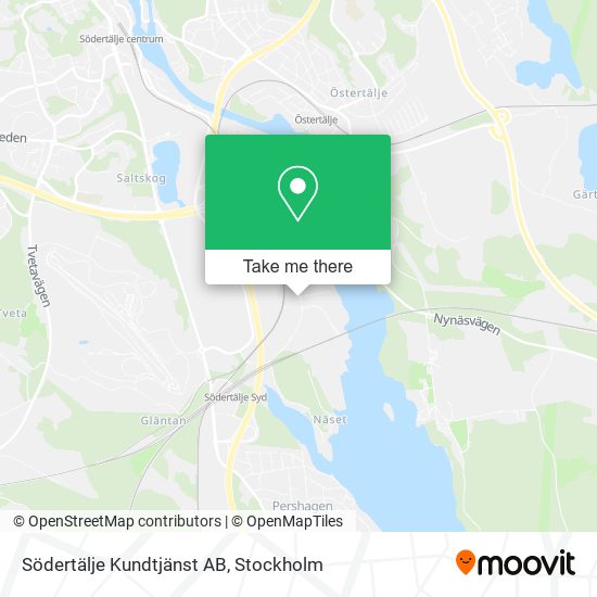 Södertälje Kundtjänst AB map