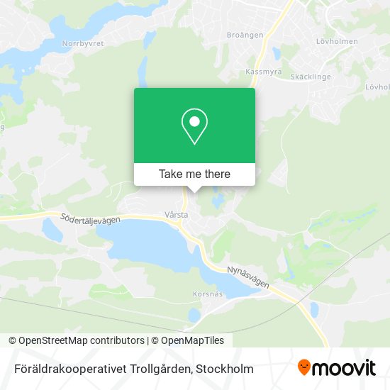 Föräldrakooperativet Trollgården map