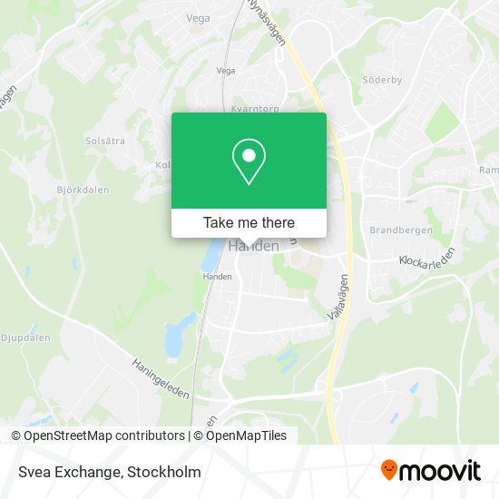 Svea Exchange map