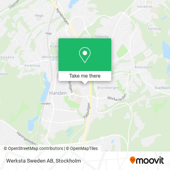 Werksta Sweden AB map