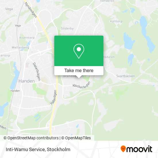 Inti-Wamu Service map