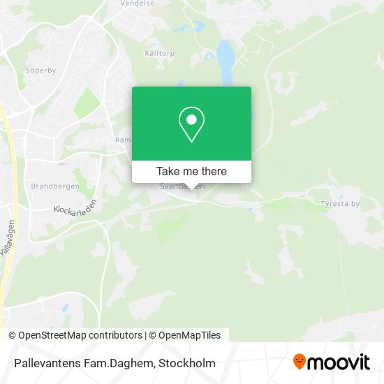 Pallevantens Fam.Daghem map