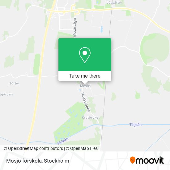 Mosjö förskola map