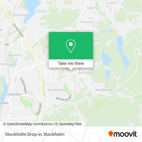 Stockholm Drop-in map