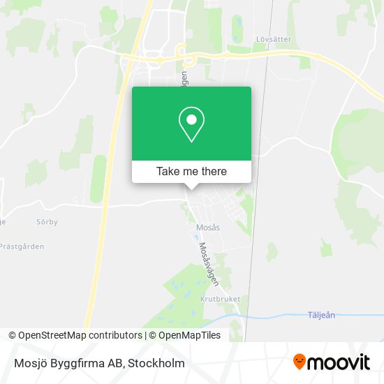 Mosjö Byggfirma AB map