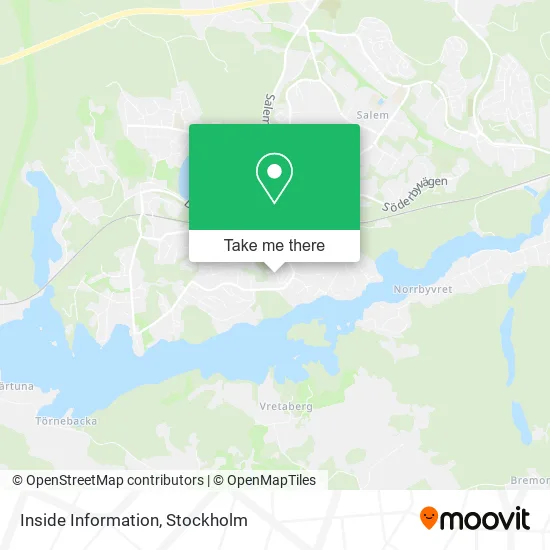 Inside Information map