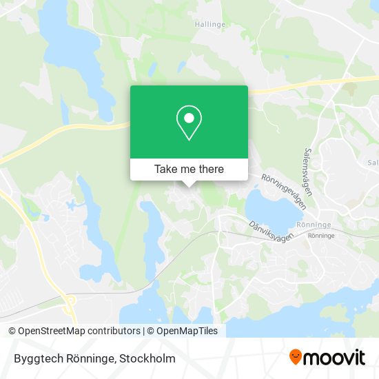 Byggtech Rönninge map