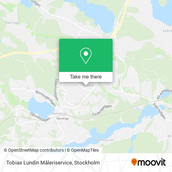 Tobias Lundin Måleriservice map