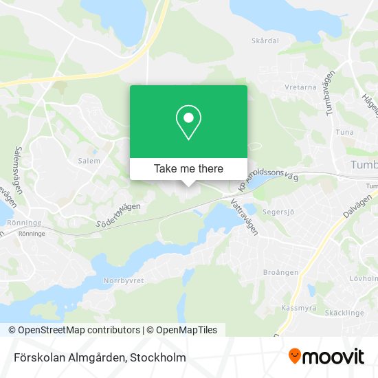 Förskolan Almgården map