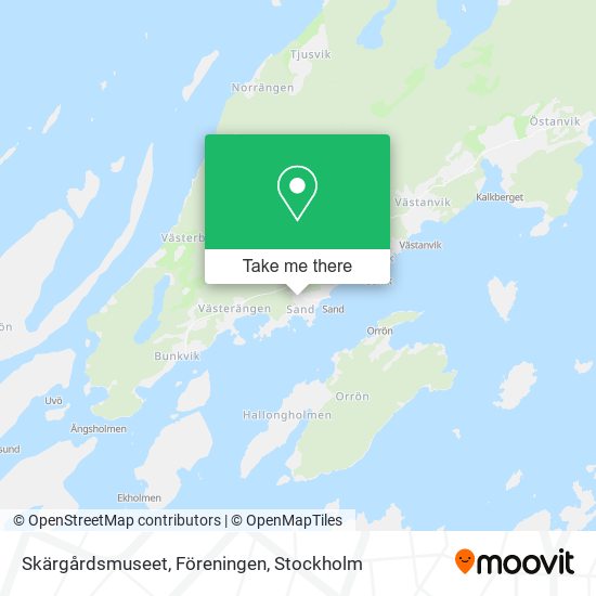 Skärgårdsmuseet, Föreningen map