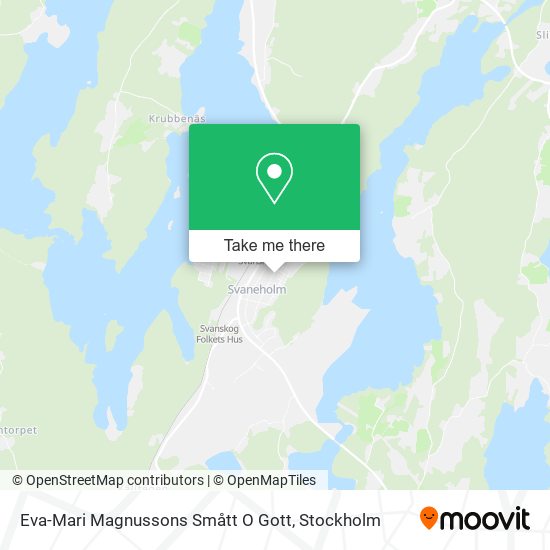 Eva-Mari Magnussons Smått O Gott map