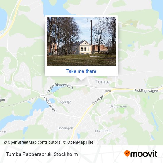 Tumba Pappersbruk map