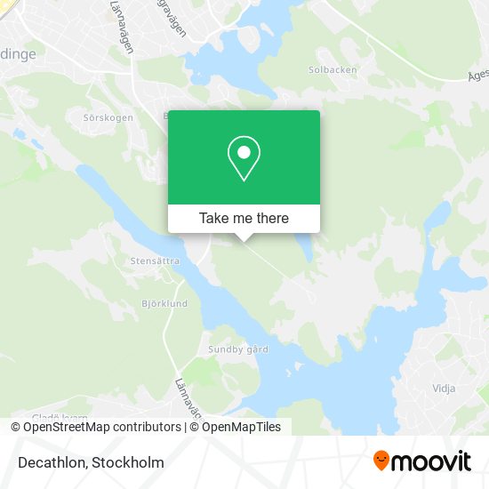 Decathlon map