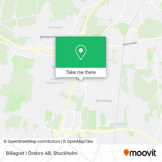 Billagret i Örebro AB map
