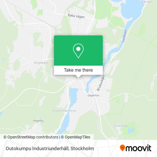 Outokumpu Industriunderhåll map