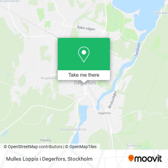 Mulles Loppis i Degerfors map