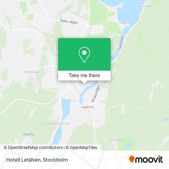 Hotell Letälven map