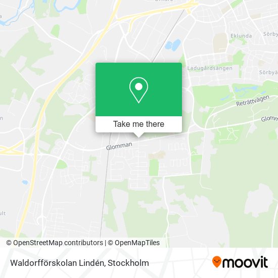 Waldorfförskolan Lindén map