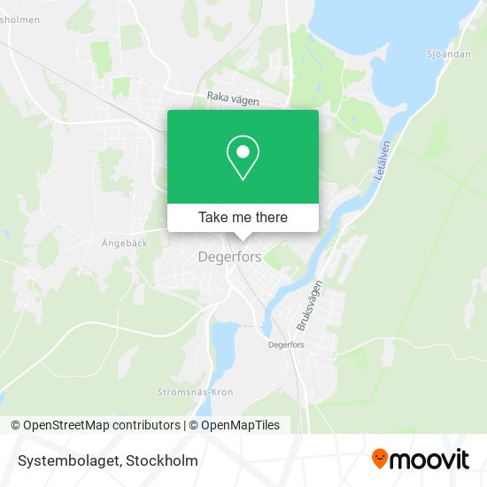 Systembolaget map