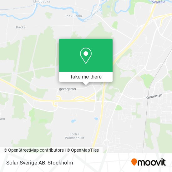 Solar Sverige AB map