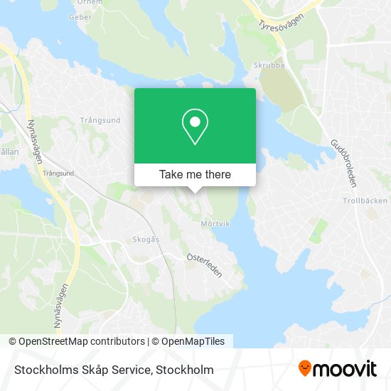 Stockholms Skåp Service map