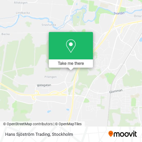 Hans Sjöström Trading map